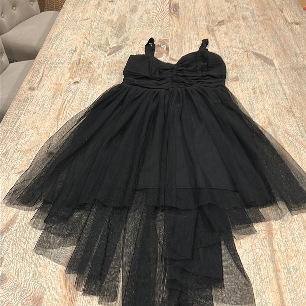 American Rag Black High-Low Cocktail Dress
